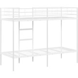 Krevet na kat bez madraca bijeli 80x200 cm čelik | Eponuda.com