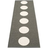 Pappelina temno siv zunanji in notranji tekač 70x225 cm vera charcoal – Cene