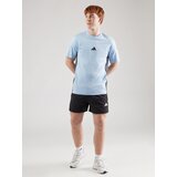 Adidas Funkcionalna majica '3S' svetlo modra / črna | Shoptok.si