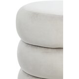 Light & Living Svetlo siv žameten tabure Kimi – | Shoptok.si