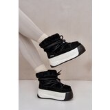 Big Star Women's Leather Snow Boots On Thick Sole With Fur Big Star | Eponuda.ba