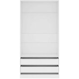  Ormar bijeli 100 x 50 x 200 cm od konstruiranog drva | shoptok.hr