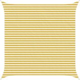  Senčna platna Rumena in Bela 4,5 x 4,5 m HDPE, (5000241367) | Shoptok.si