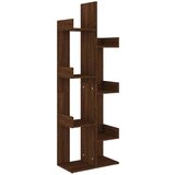 Maison Chic Knjižna omara - Knjižni regal 48x25,5x140 cm rjavi hrast konstruiran les, (21725149) Cene