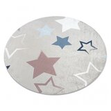 RugsX BAMBINO 48130 krog pralna preproga Zvezde za otroke protizdrsna - bež / siva cercle 120 cm, (5000174899) | Shoptok.si
