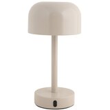 Leitmotiv Kremno bela LED namizna svetilka s kovinskim senčilom (višina 24,5 cm) James – | Shoptok.si