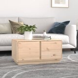 vidaXL Stolić za kavu 80 x 50 x 40 cm od masivne borovine cijene