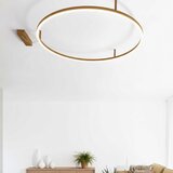 Ideal lux - led plafonsko svetlo oracle slim LED/37W/230V 4000K prečnik 70 cm zlatno | Eponuda.com