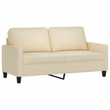  3-dijelni set sofa s jastucima krem od tkanine | shoptok.hr
