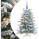 vidaXL Umetno Zložljivo Božično Drevo Bela 120 cm PE in PVC, (5000066607) | Shoptok.si