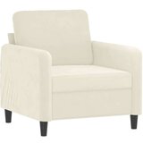  3-dijelni set sofa krem baršunasti | shoptok.hr