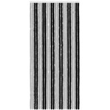  Zavjesa protiv insekata Chenille Siva i crna 100 x 220 cm | Eponuda.com