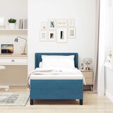  Krevet s opruga kutije Tamno plava 200 x 80 cm Baršun | shoptok.hr