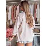 DStreet Kurtka damska koszulowa oversize OVERBOR różowa | shoptok.hr