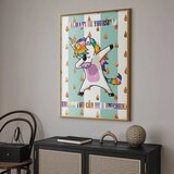  Plakat - Always Be Yourself 40x60 Zlatni okvir | shoptok.hr