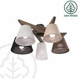  Brilagi - LED Plafonski luster ANTHONY 5xE14/40W/230V hrast/orah | Eponuda.com