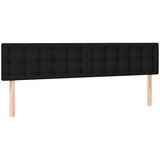  Krevet s oprugama i madracem crni 160x200 cm od tkanine | shoptok.hr