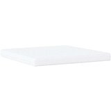 vidaXL Krevet s madracem krem 200 x 200 cm od tkanine | shoptok.hr