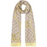 Liu Jo Šal rumena / temno siva / bela | Shoptok.si