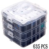  EUROCOMP Set auto kopci zabica sa alatima 635 komada E6089 | Eponuda.com