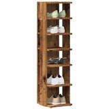 vidaXL Omarica za umivalnik starinski les 28x27x102 cm inženirski les | Shoptok.si