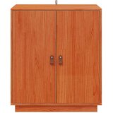  Kreveta Vosak Smeđa 65 5 x 40 x 75 cm Masivna borovina - Vosak smeđa | shoptok.hr