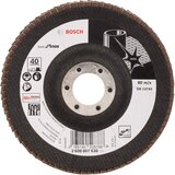 Bosch lamelni brusni disk X581, best for inox 125 mm, 22,23 mm, 40 - 2608607638 Cene
