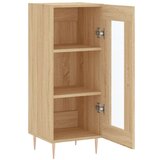  Komoda boja hrasta sonome 34 5x34x90 cm od konstruiranog drva | shoptok.hr