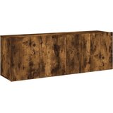 vidaXL Zidni TV ormarići 2 kom boja dimljenog hrasta 60x30x41 cm Cijene