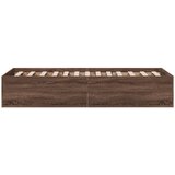  Okvir za krevet smeđi hrast 75x190 cm konstruirano drvo | shoptok.hr