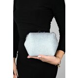 LuviShoes Silver Sand Glitter Women's Hand Bag Cene