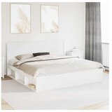 vidaXL Uzglavlje Bijela Konstruirano drvo - Bijela 200 cm | shoptok.hr