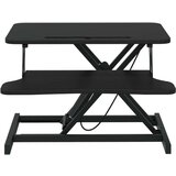 vidaXL Nastavljiva delovna postaja 60x40x(13-41,5)cm jeklo in inž. les | Shoptok.si
