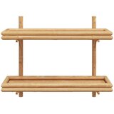  Polica na zidu s policom Zidne Smeđa 75 x 26 x 60 cm bambus | Eponuda.com
