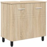 vidaXL Kopalniška enota Sonoma hrast 60 x 35 x 60 cm Inženirski les, (5000245001) | Shoptok.si