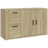  Komoda boja hrasta sonome 100x33x59,5 cm od konstruiranog drva | shoptok.hr