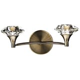  Där Lighting LUT0975 - Zidna lampa LUTHER 2xG9/40W/230V mesing Cene