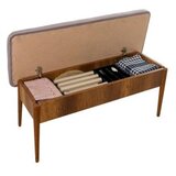 Hanah home trpezarijski set vina walnut soho grey | ePonuda.com