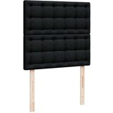vidaXL otomanski okvir kreveta s madraca crni 80x200cm od tkanine | shoptok.hr