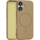 Apple velvet touch magsafe maska za iphone 16 - zlatna | Eponuda.com