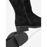 SEASTAR Suede black knee-high boots | ePonuda.com