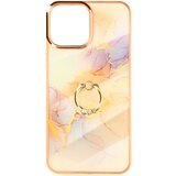 AVIZAR Ovitek z vzorcem Champagne Marble za iPhone 13 Pro, z zadrževalnim obrocem, (20717919) Cene