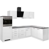 Flex-Well Kotna Kuhinja Z Aparati Lucca, Bela | Shoptok.si