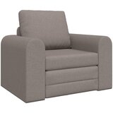 vidaXL tlačna kavč postelja 2-v-1 taupe 98x71x83 cm tkanina Cene