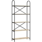 vidaXL Knjižna polica sonoma hrast 80 x 30 x 183 cm Konstruiran les | Shoptok.si
