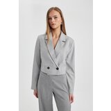 Defacto Crop Jacket Lapel Blazer Jacket Cene