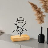 Atelier Del Sofa dekorativna figura vincent, 21x8x17 cm, crna Cene
