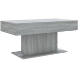 Maison Chic Klubska mizica - kavna mizica - Nizka mizica siva sonoma 96x50x45 cm konstruiran les, (21753374) Cene