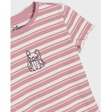 Sinsay Pamučna majica kratkih rukava s vezom Stitch | shoptok.hr