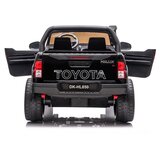  Licencirani auto na akumulator Toyota Hilux 4x4 - dvosjed - crni/lakirani | shoptok.hr